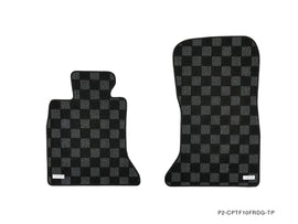 P2M BMW F10 5-SERIES SEDAN (2010-17) RACE FLOOR MATS : DARK GREY (FRONT/REAR) - 0