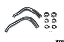 Eventuri BMW F8X M2C M3 M4 S55 Black Carbon Charge Pipe Set - Matte-1