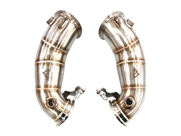 MAD BMW F90 M5 F92 M8 FATBOY Primary Downpipes S63R