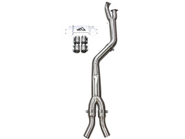 MAD BMW S58 4" Fat Boy Single Midpipe M3 M4 G80 G82 - 0