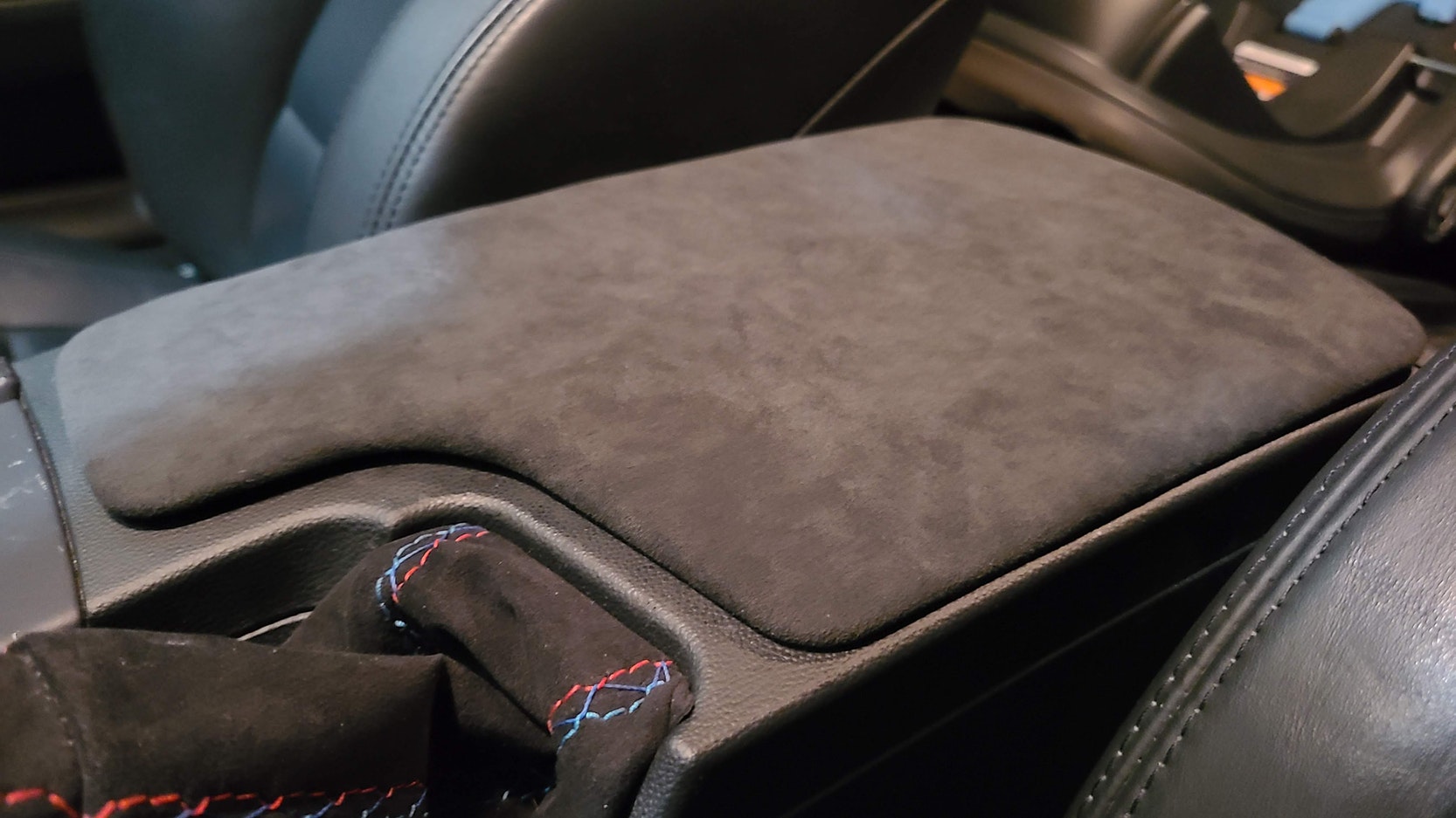 F80/F82 GTS Style Alcantara Arm Rest Delete - 0