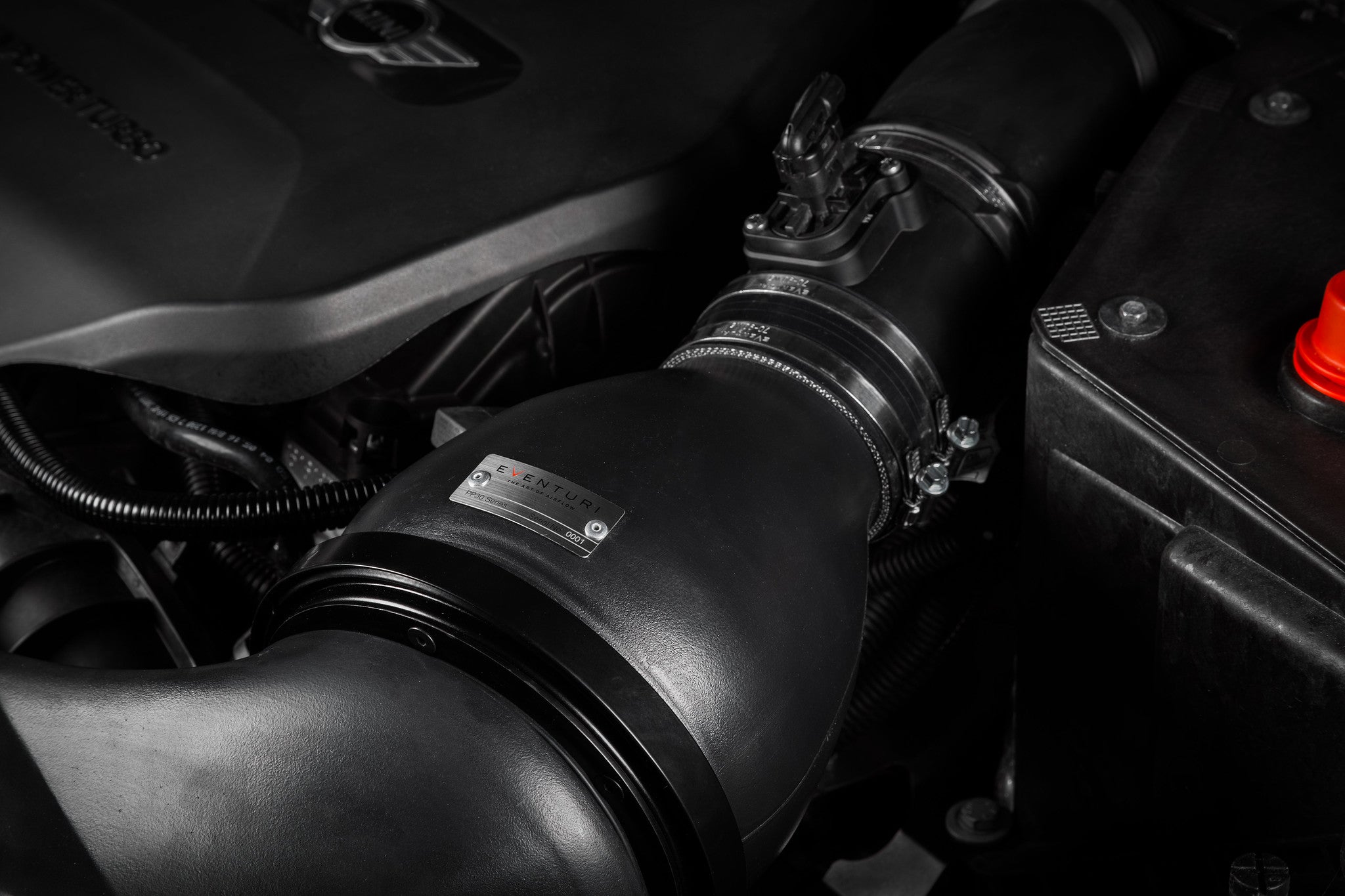 Eventuri F56 Mini Cooper S Plastic Intake + Carbon Scoop