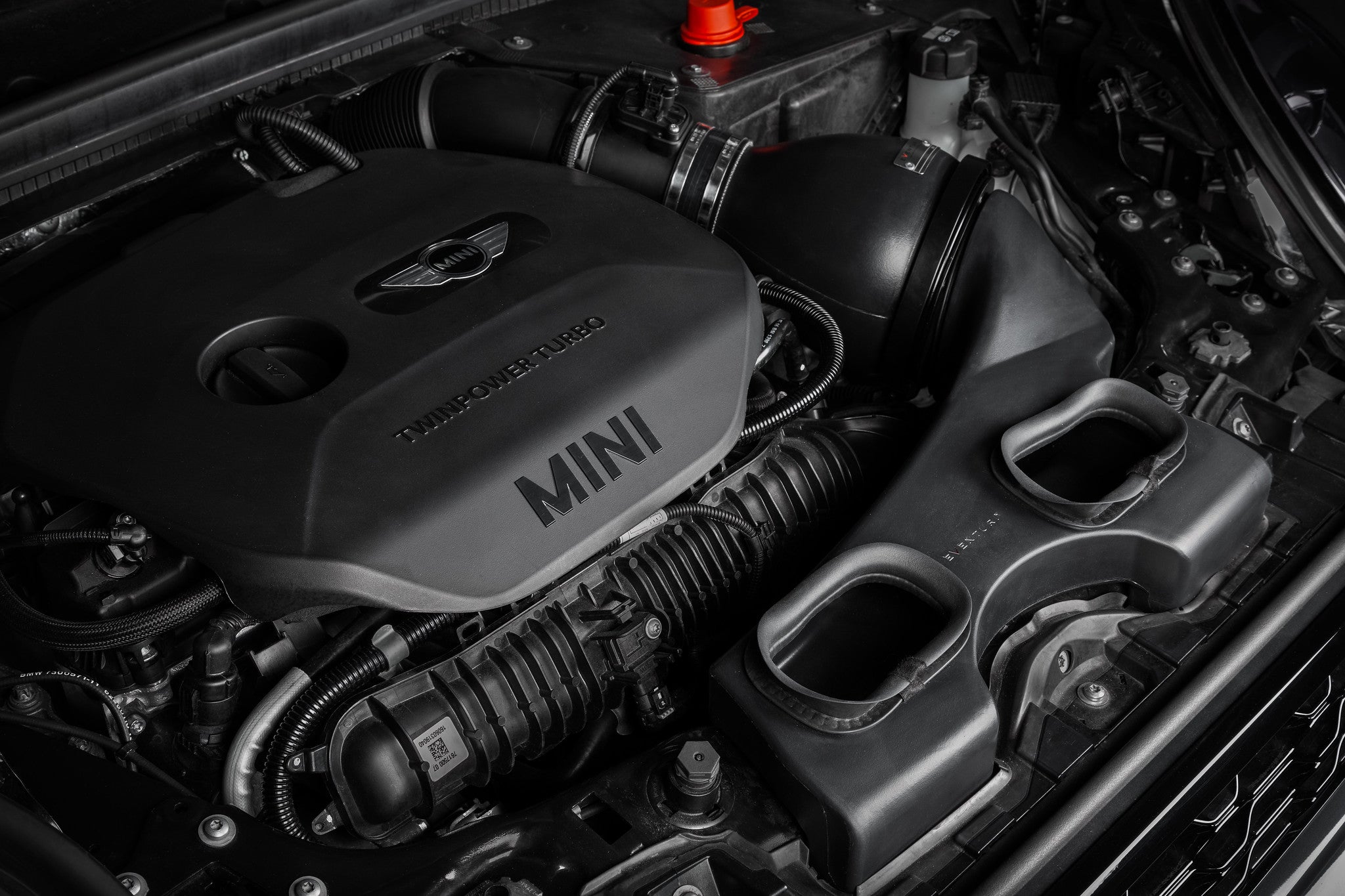 Eventuri F56 Mini Cooper S Plastic Intake + Carbon Scoop
