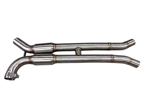 MAD BMW S58 Resonated H-Pipe Midpipe M3 M4 G80 G82 G83