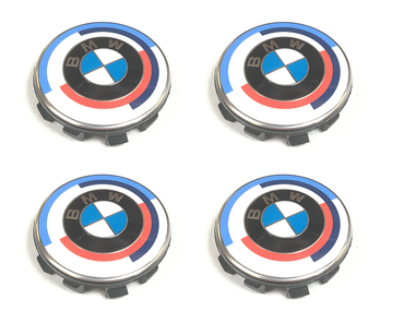 50 Years M Wheel Center Cap Set (56mm)