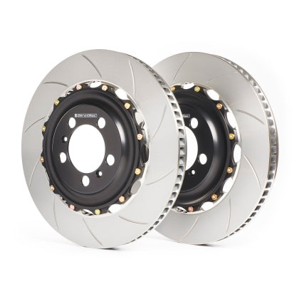 GiroDisc 14-20 BMW M2/M3/M4 (F8X w/Red/Silver/Gold Calipers Incl CCM) 400mm Slotted Rotors