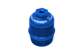 Buy v2-blue-magnetic BMS Billet Oil Filter Cap for B58 BMW &amp; Toyota Engines