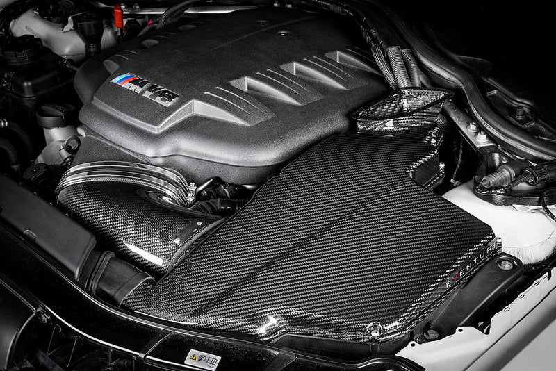 Eventuri BMW E9X M3 (S65) Black Carbon Airbox Lid - 0