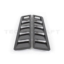 TECNOCRAFT DRY CARBON FIBER UNIVERSAL HOOD VENTS - NARROW-3