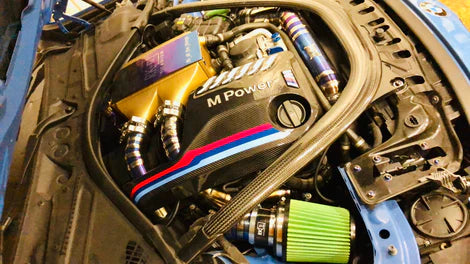 RK Titanium BMW F8X S55 Charge Air Cooler Reservoir
