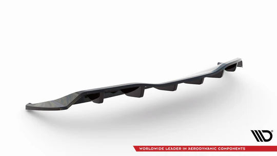 Tesla Model Y Maxton Central Rear Splitter (with Verical Bars)