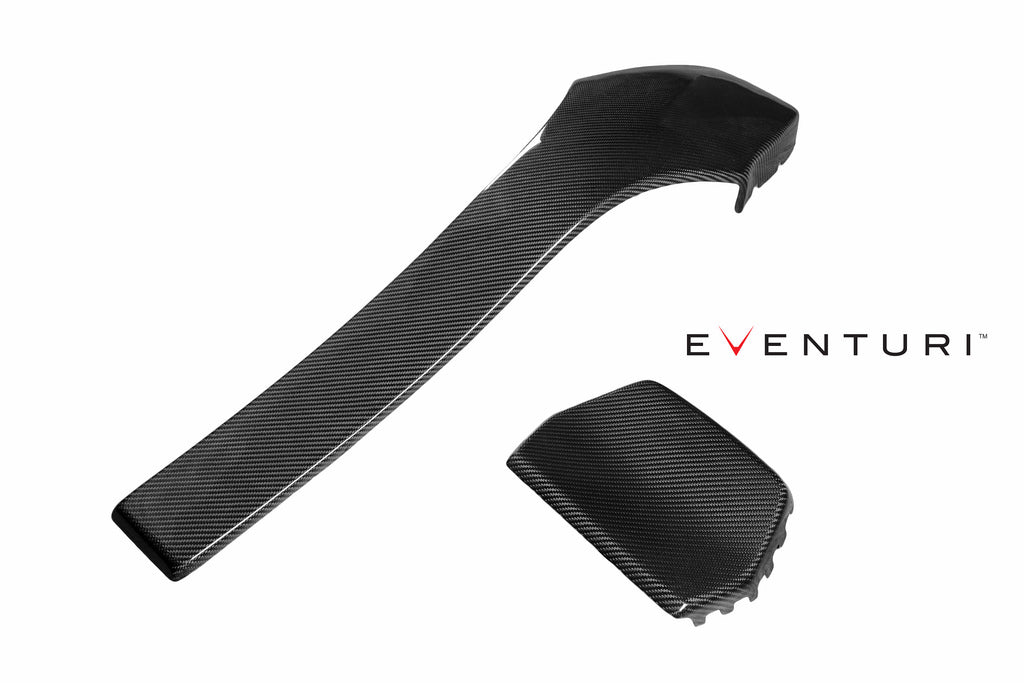 Eventuri BMW F80 M3 / F82 M4 Black Carbon Seat Back Cover Set - 0