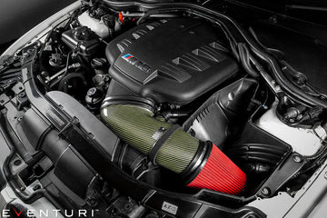 Eventuri BMW E9X M3 (S65) Colored Kevlar Intake System - Yellow - 0