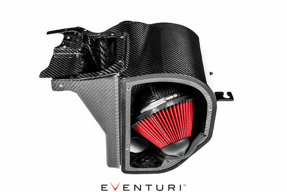 Eventuri FK8 Civic Type-R Black Carbon Intake System - V2