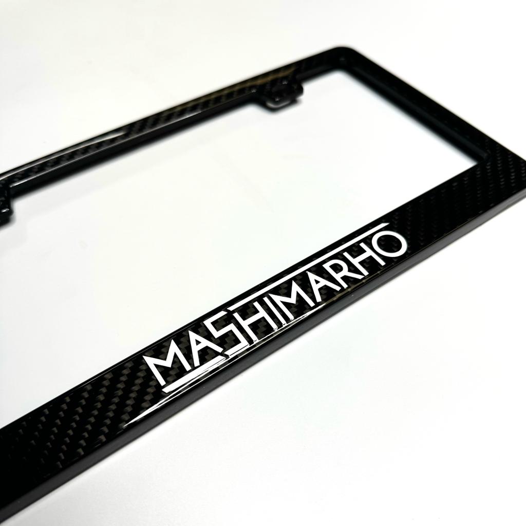 Mashimarho Carbon Fiber License Plate Frame