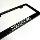 Mashimarho Carbon Fiber License Plate Frame-3