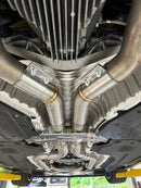 MAD BMW S58 Resonated H-Pipe Midpipe M2 G87-7