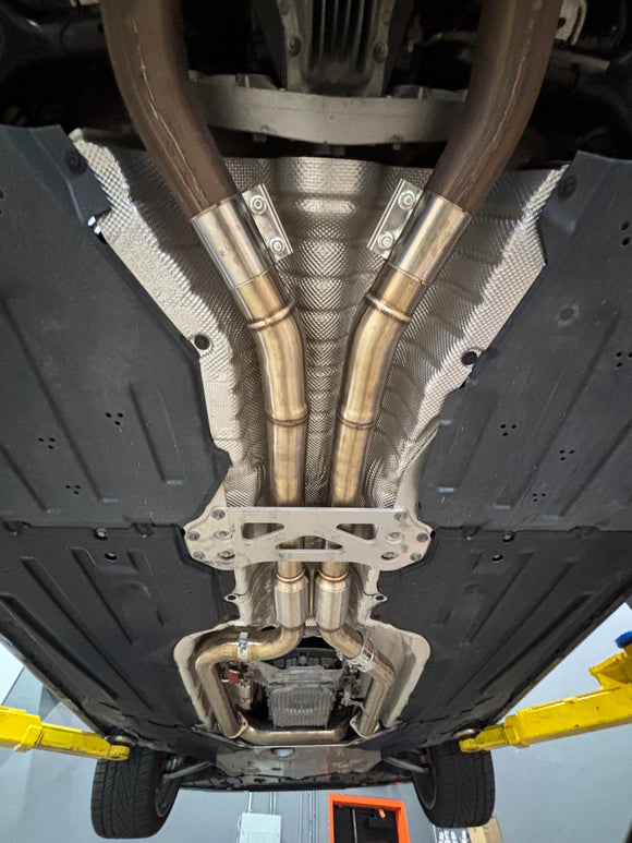 MAD BMW S58 Resonated H-Pipe Midpipe M3 M4 G80 G82 G83