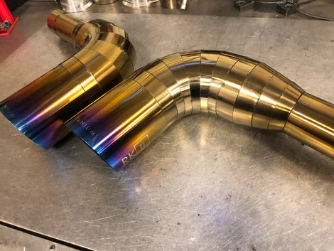 RK Titanium Porsche 991 GT3/RS Titanium Exhaust