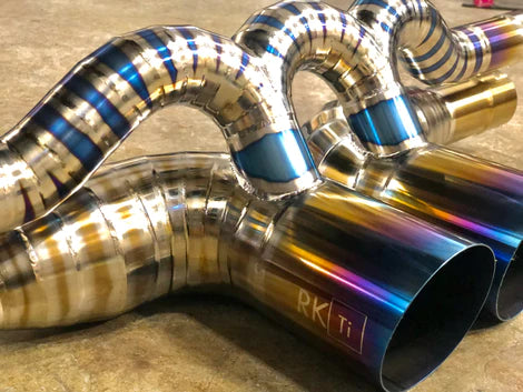 RK Titanium Porsche 991 GT3/RS Titanium Exhaust