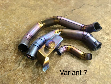 RK Titanium BMW F8X Charge Pipe Kit