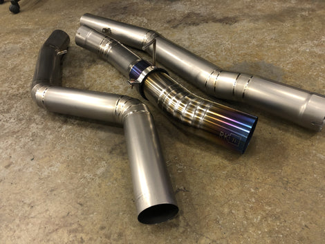 RK Titanium GR Supra 3.0 Track Edition Single Exit Exhaust