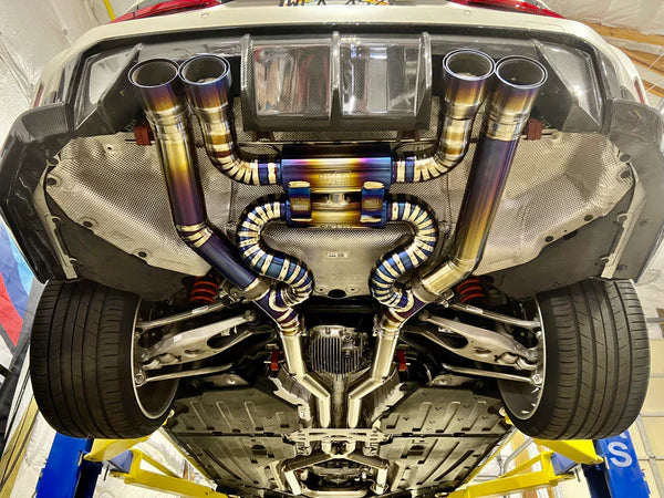 RK Titanium BMW G8X Valved Exhaust