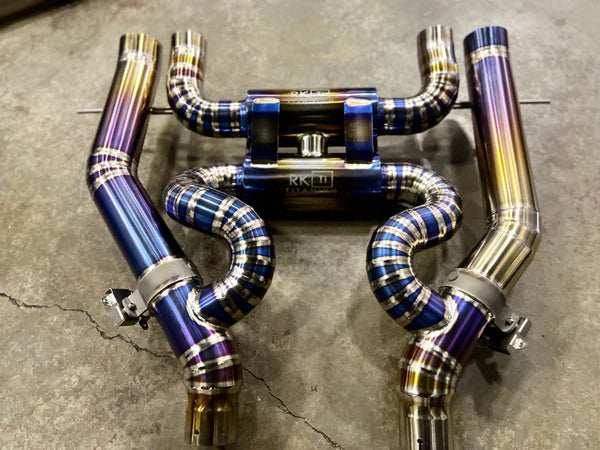 RK Titanium BMW G8X Valved Exhaust