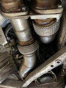 MAD BMW S55 3.5" Fat Boy Downpipes M2C M3 M4 W/ Flex Section-3