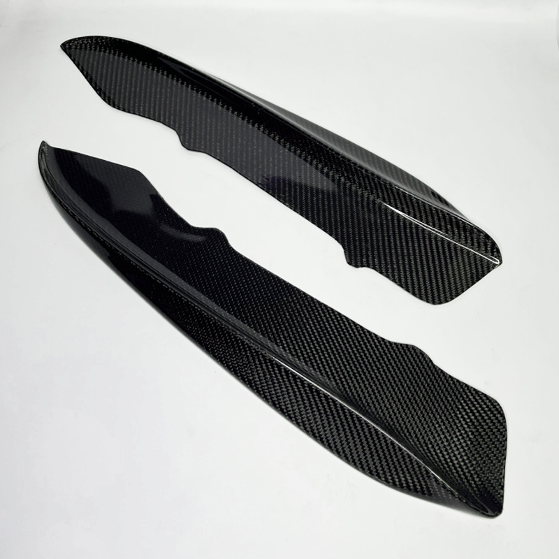 E9X Carbon Fiber Rear Bumper Fin V2 - 0