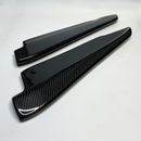 E9X Carbon Fiber Rear Bumper Fin V2-1