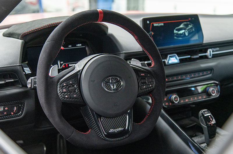 A90 Supra Steering Wheels - Custom (Made to Order)