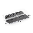 TECNOCRAFT DRY CARBON FIBER UNIVERSAL HOOD VENTS - NARROW-2