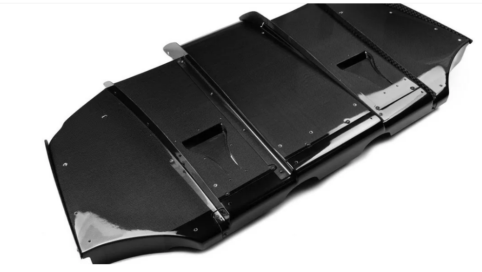 E92 M3 Lower Carbon Fiber Diffuser Undertray