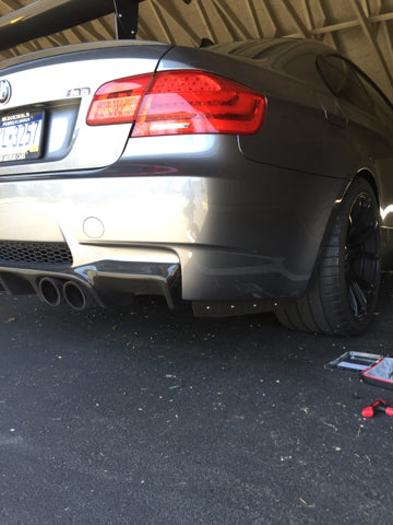 Carbon Fiber Side/Rear Fin Diffuser