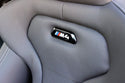 F8X M3 M4 OEM black Seat Badge (Pair)