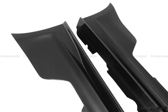 Darwin Pro 2008-2013 BMW 1M RZ Style Partial Carbon Fiber Side Skirts [Made To Order]