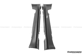 Darwin Pro 2008-2013 BMW 1M RZ Style Partial Carbon Fiber Side Skirts [Made To Order]