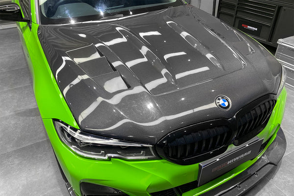 Darwin Pro 2019-2023 BMW 3 Series G20/G28 BKSS Style Carbon Fiber Hood [Made To Order]