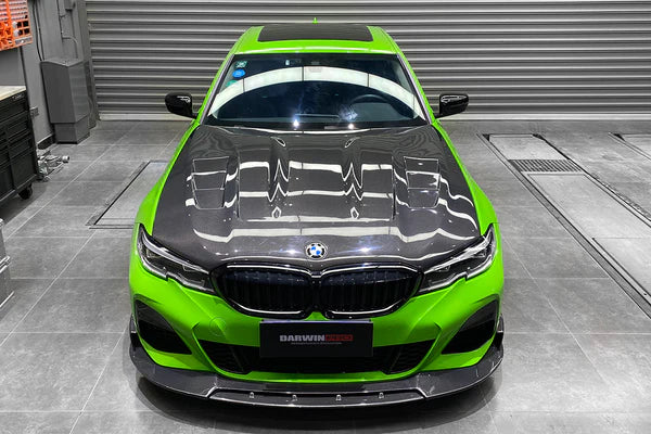 Darwin Pro 2019-2023 BMW 3 Series G20/G28 BKSS Style Carbon Fiber Hood [Made To Order]