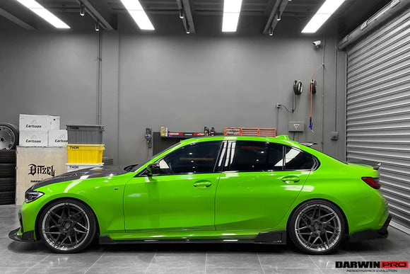 Darwin Pro 2019-2023 BMW 3 Series G20 BKSS Style Carbon Fiber Side Skirts Under Board [Made To Order]