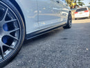 F3X Carbon Fiber Side Skirt Extensions-2