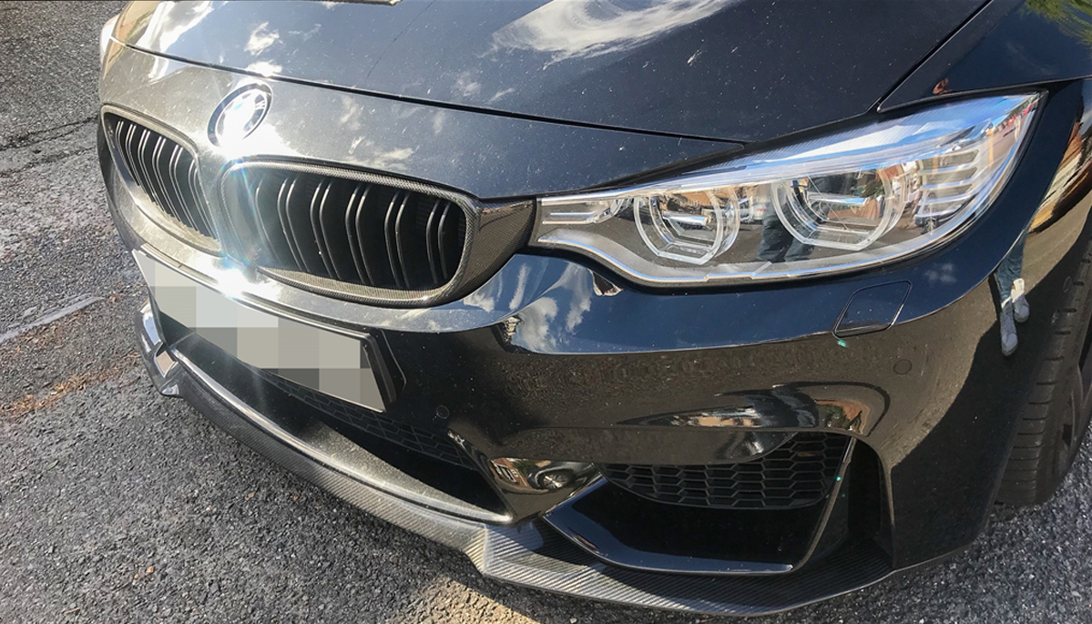 F8X M3 M4 Carbon Fiber Track Lip