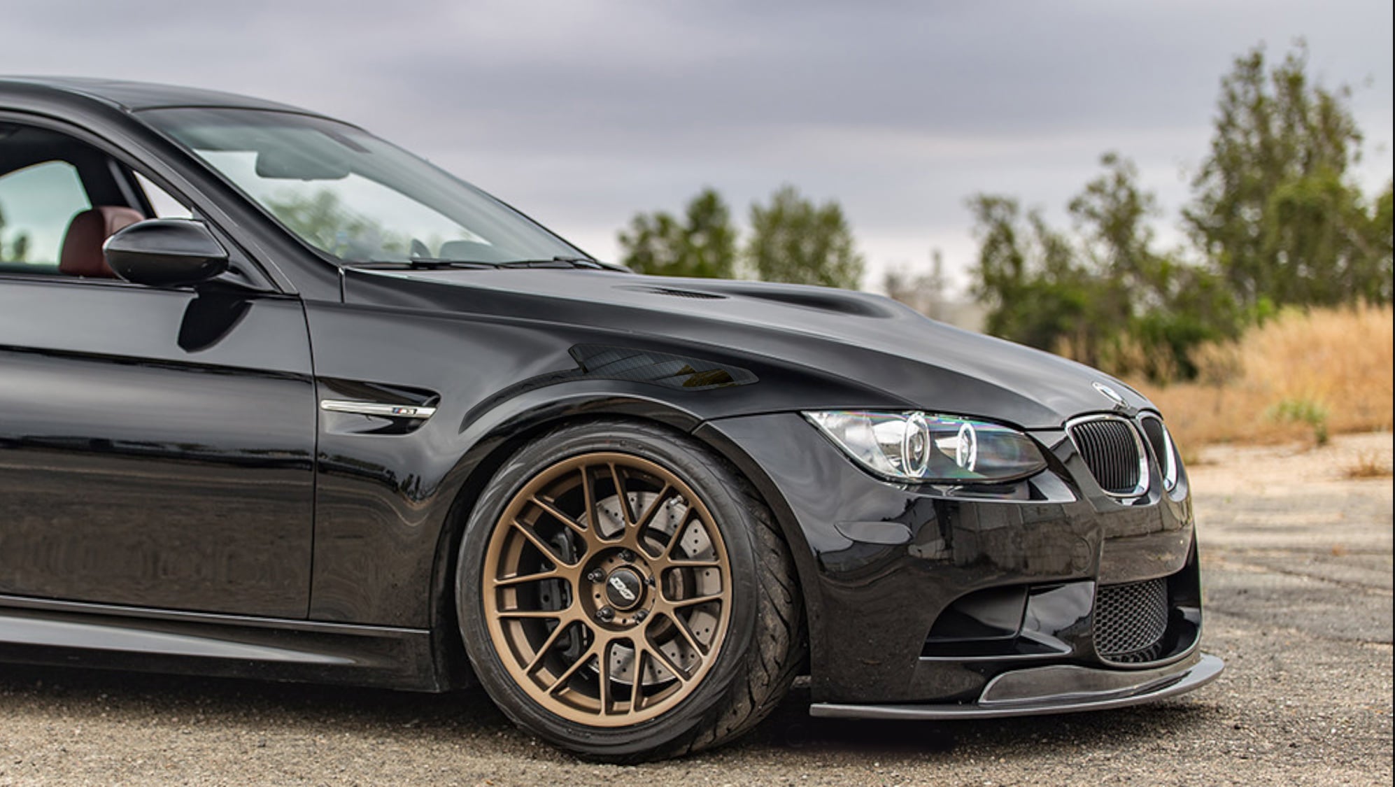 E90 E92 E93 M3 Carbon Fiber Fender Vents