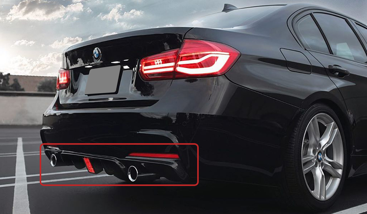 F30 Carbon Fiber LED Diffuser