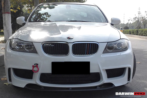 Darwin Pro 2008-2012 BMW 3 Series E90 LCI 1M Style Front Bumper with Lip Splitter [Made To Order]