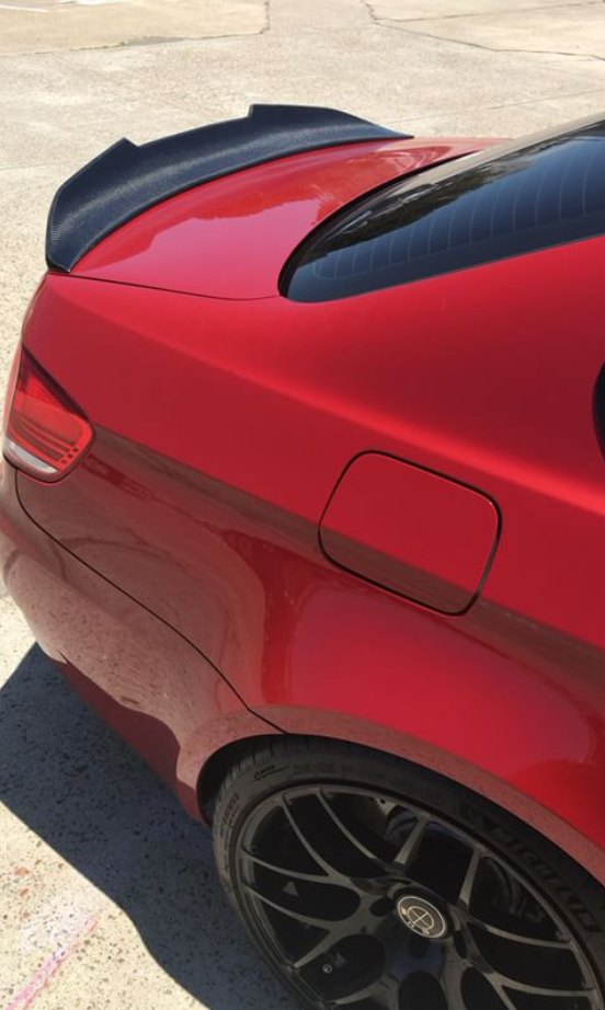 E9X Carbon Fiber V2 spoiler