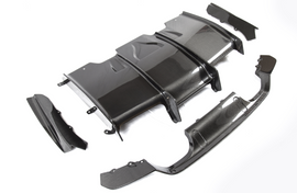 F8X M3 M4 4 pc Carbon Fiber Diffuser - 0