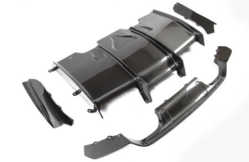 F8X M3 M4 4 pc Carbon Fiber Diffuser - 0