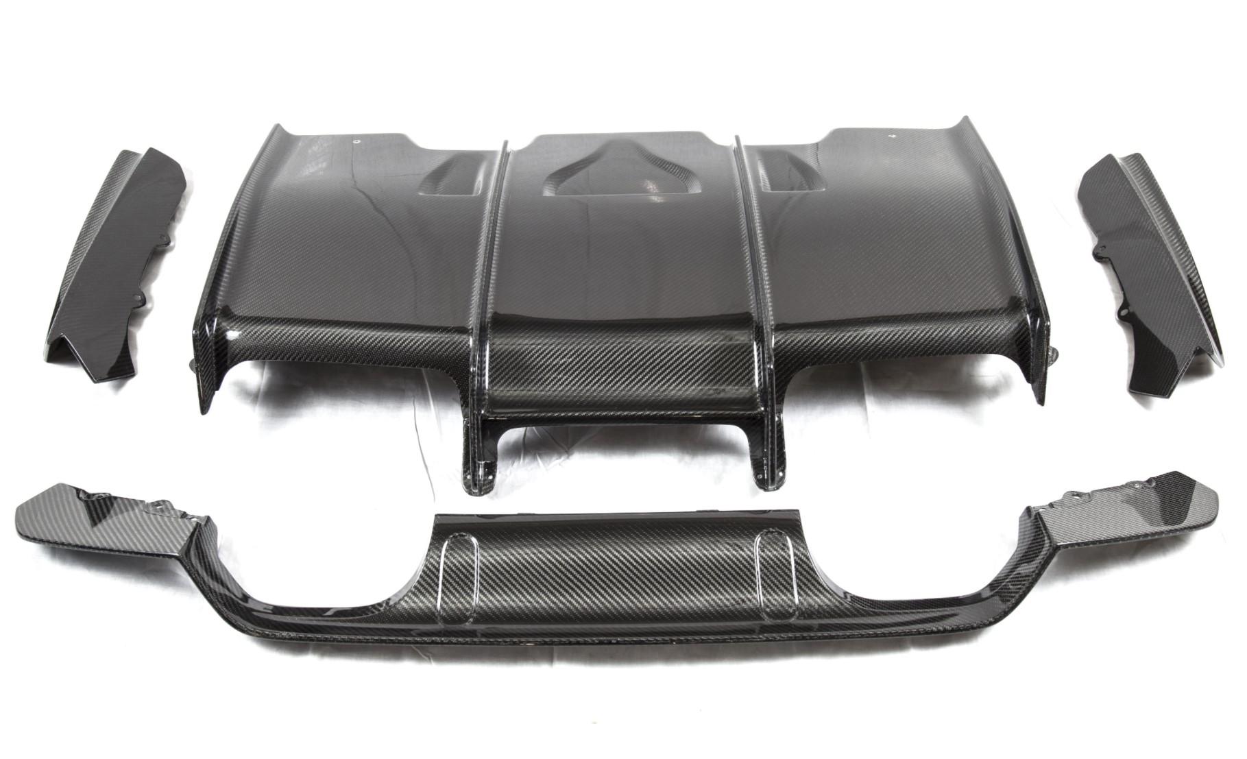 F8X M3 M4 PSM Style Carbon Fiber Diffuser